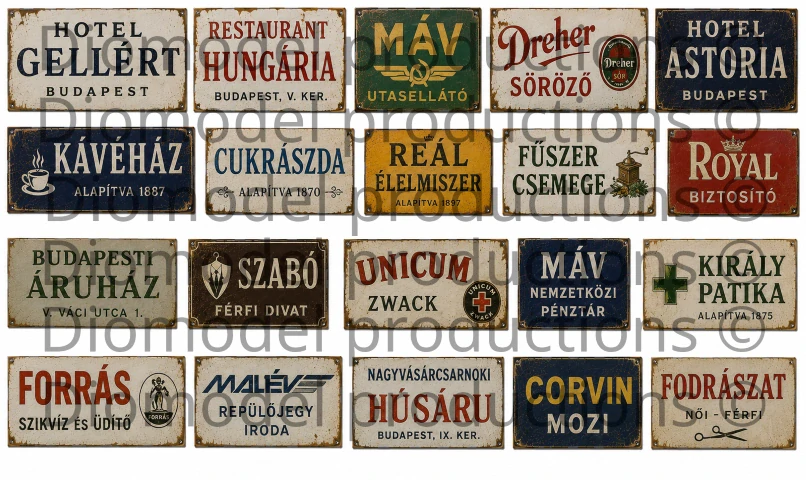 Hungarian commercial signs 2