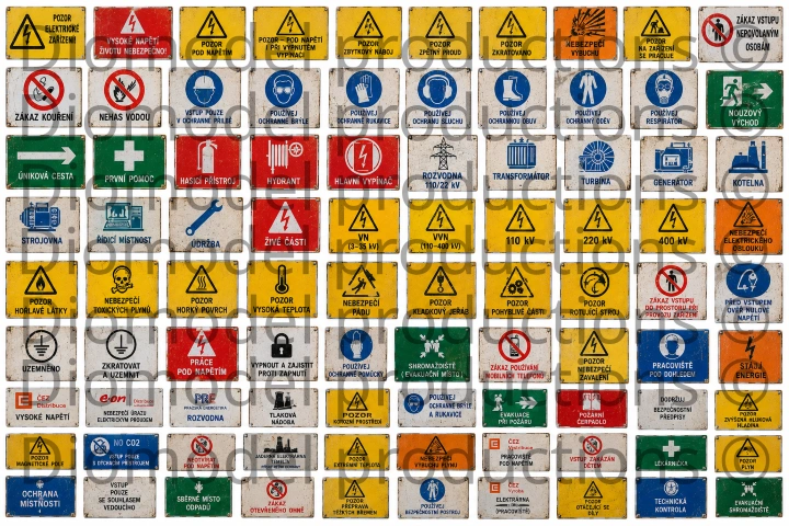 Czech power plant warning signs