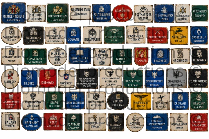 Dutch office buildings signs 3