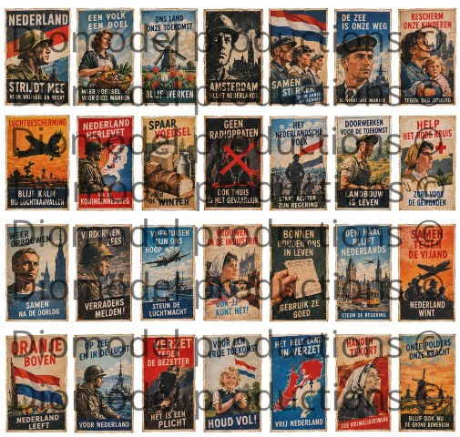 Dutch propaganda posters