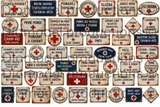 Czech red cross signs 3