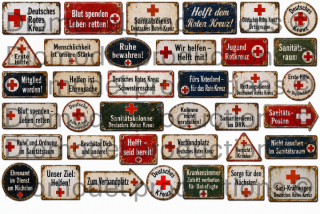German red cross signs 3