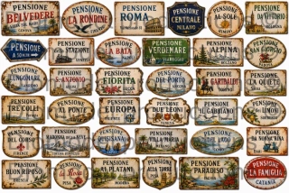 Italian guesthouse signs 2