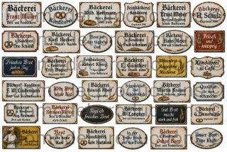 German bakery shop signs 2