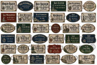 German baths signs