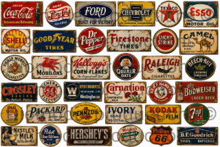 American advertising signs 3