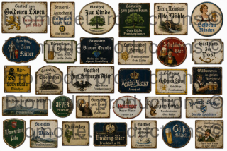 German gasthof signs