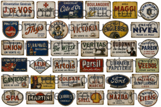 Belgian advertising signs 3