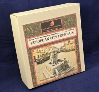 European city fountain - big