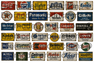 Panama 1989 advertising signs
