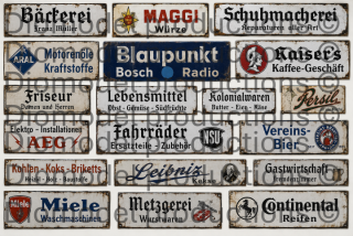 German commercial signs 2