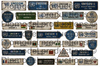 UNOSOM Somalia signs
