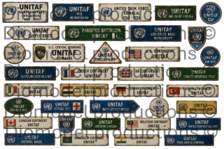UNITAF Somalia signs