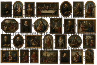 Historical renaissance paintings