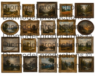 Landscape paintings