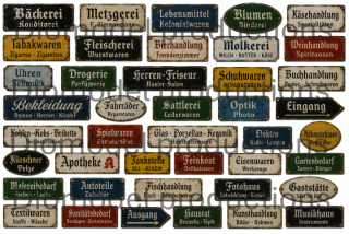 German commercial signs 2