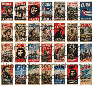 Cuban propaganda posters Cuban revolution 1953 – 1959