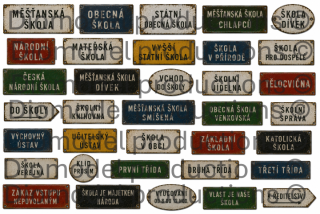 Czech school signs
