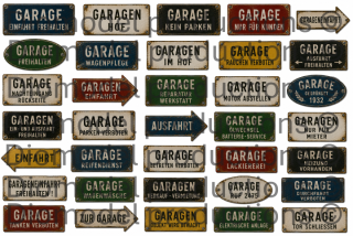 German garage signs 2