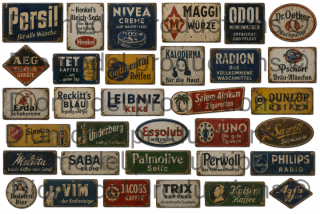 German advertising signs 1