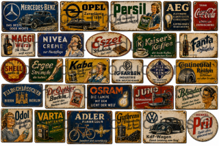 German advertising signs 2
